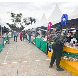 Credenciamento para venda de produtos na 3ª edição da Festa da Primavera, em C. Largo